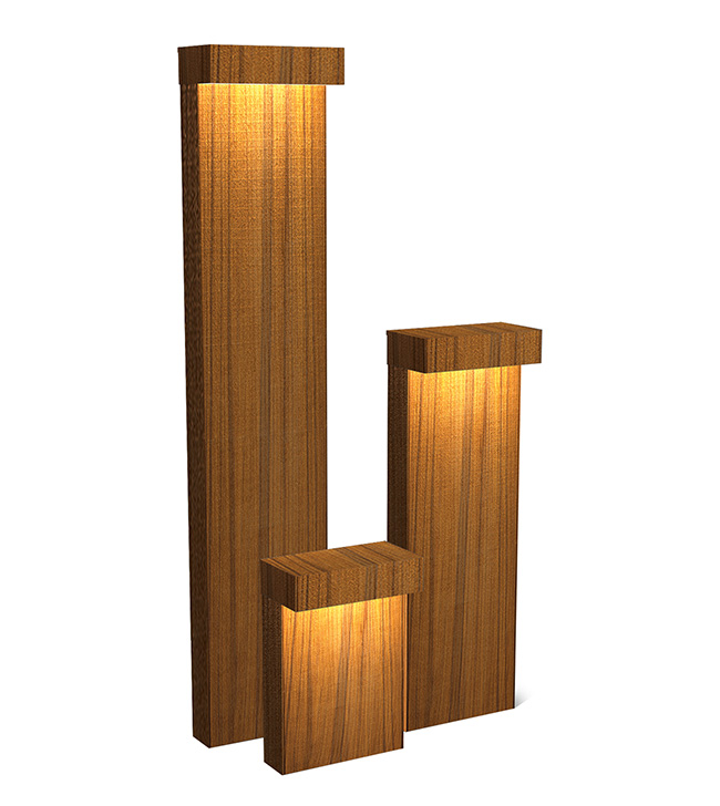 Jado Wood Bollard