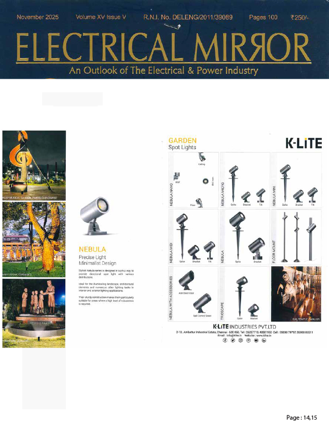 Electrical Mirror - November - 2025