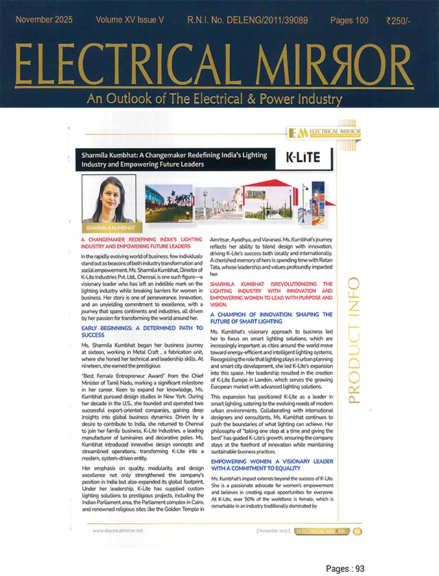 Electrical Mirror - November - 2025