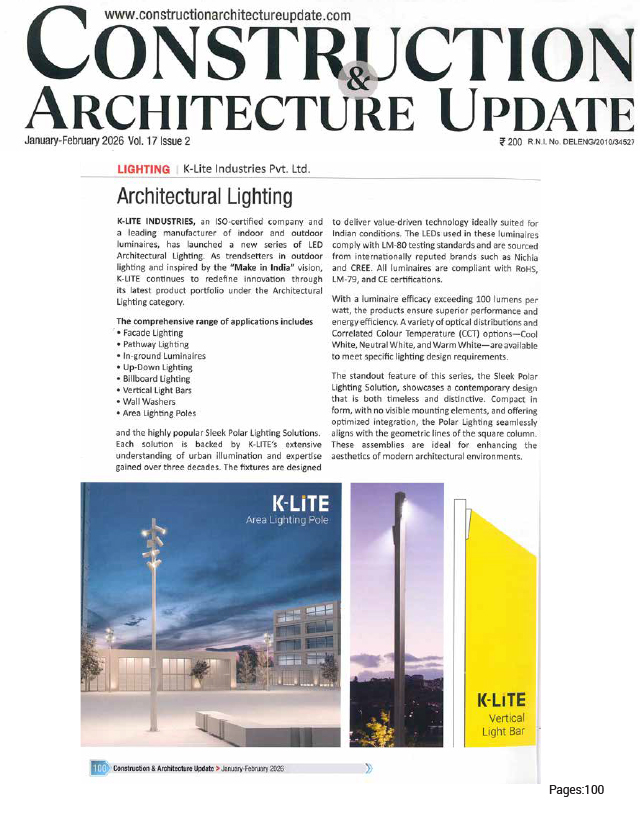 Construction & Architecture Update - January - February - 2026